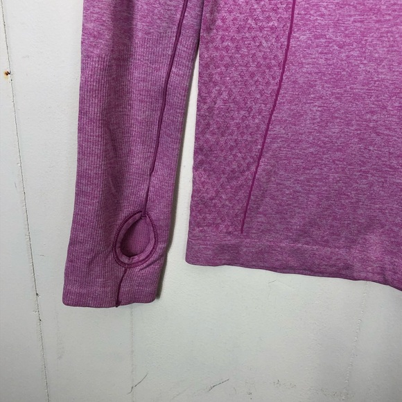 Nike Pink Dri-Fit Long Sleeve Workout Top Sz S - Picture 8 of 11